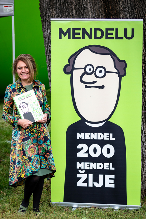 L. Seifrtová autorka komiksu o životě J. G. Mendela